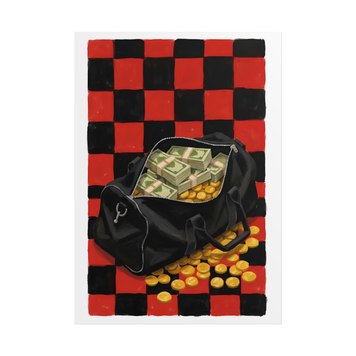 Money Moves unframed poster