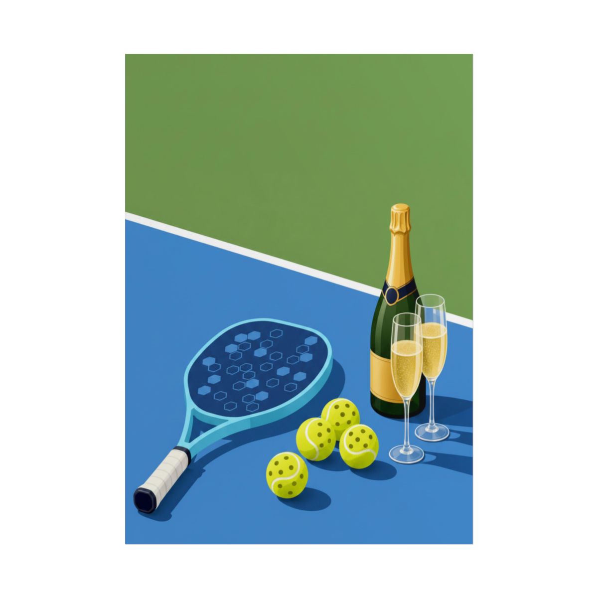 Sip & Serve unframed poster