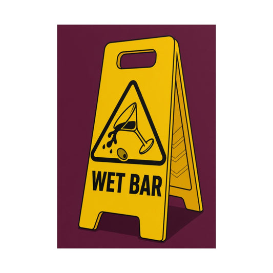 Wet Bar unframed poster